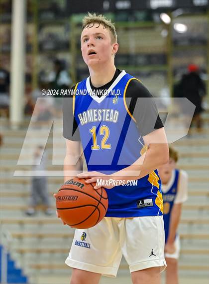 Thumbnail 3 in Hanover Central vs Homestead (IBCA / IHSAA Showcase) photogallery.