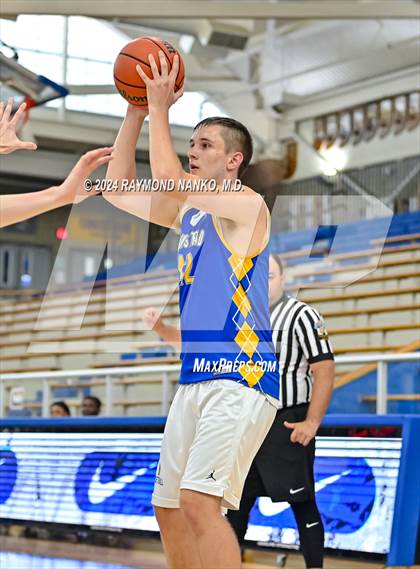 Thumbnail 2 in Hanover Central vs Homestead (IBCA / IHSAA Showcase) photogallery.