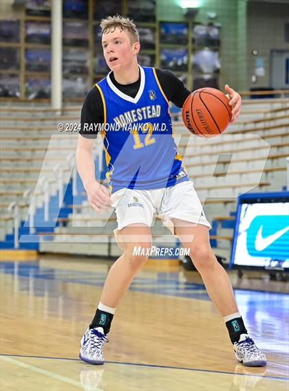 Thumbnail 2 in Hanover Central vs Homestead (IBCA / IHSAA Showcase) photogallery.