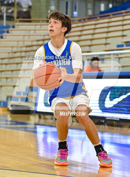 Thumbnail 1 in Hanover Central vs Homestead (IBCA / IHSAA Showcase) photogallery.