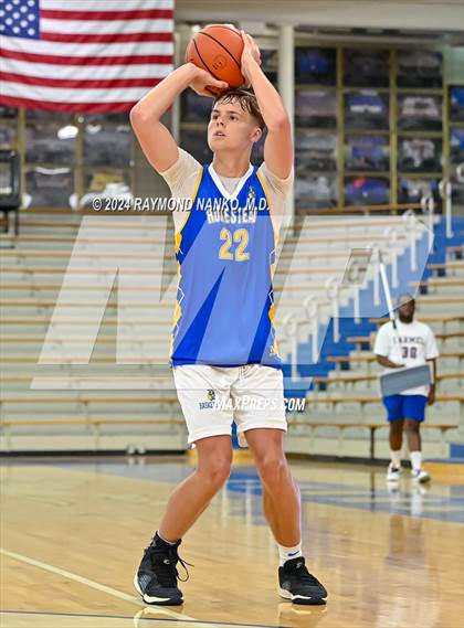 Thumbnail 1 in Hanover Central vs Homestead (IBCA / IHSAA Showcase) photogallery.