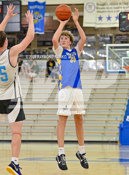 Thumbnail 1 in Hanover Central vs Homestead (IBCA / IHSAA Showcase) photogallery.