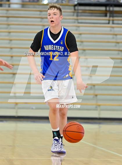 Thumbnail 1 in Hanover Central vs Homestead (IBCA / IHSAA Showcase) photogallery.