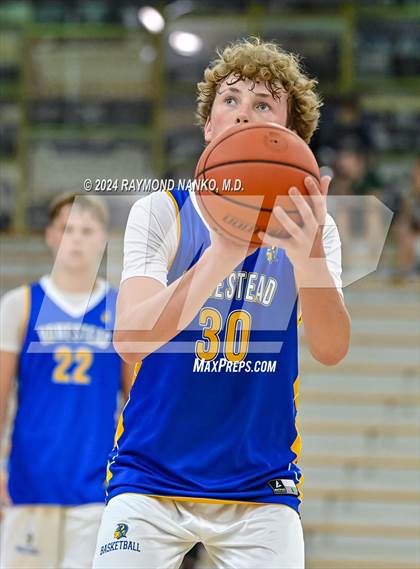 Thumbnail 1 in Hanover Central vs Homestead (IBCA / IHSAA Showcase) photogallery.