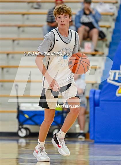 Thumbnail 1 in Hanover Central vs Homestead (IBCA / IHSAA Showcase) photogallery.