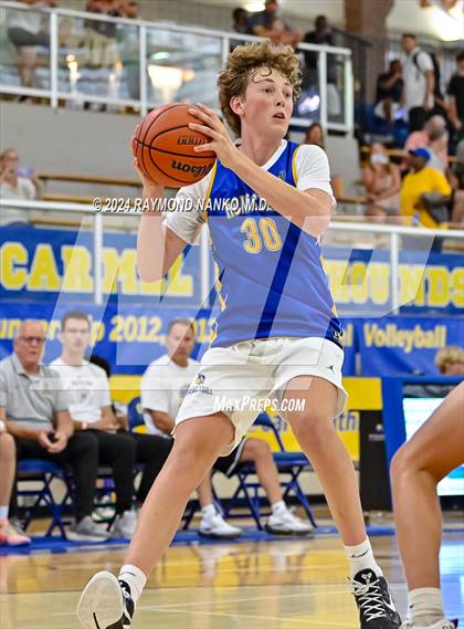 Thumbnail 2 in Hanover Central vs Homestead (IBCA / IHSAA Showcase) photogallery.