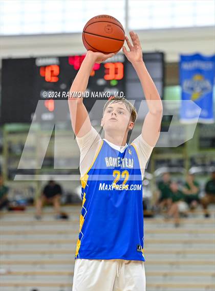 Thumbnail 1 in Hanover Central vs Homestead (IBCA / IHSAA Showcase) photogallery.