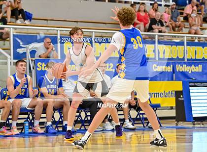 Thumbnail 1 in Hanover Central vs Homestead (IBCA / IHSAA Showcase) photogallery.