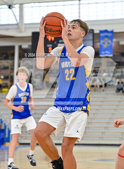 Thumbnail 1 in Hanover Central vs Homestead (IBCA / IHSAA Showcase) photogallery.