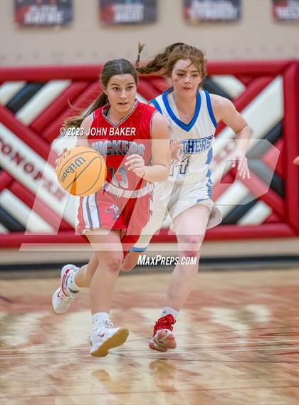 Thumbnail 2 in Pahranagat Valley vs. Tonopah (NIAA 1A Central League Semifinal) photogallery.