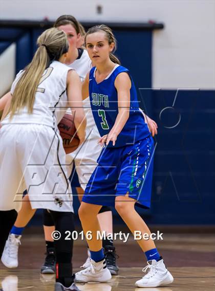 Thumbnail 1 in Lebanon vs Blue Springs South (State Farm Holiday Hoops Invitational) photogallery.