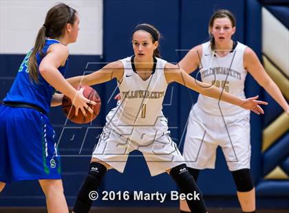 Thumbnail 1 in Lebanon vs Blue Springs South (State Farm Holiday Hoops Invitational) photogallery.