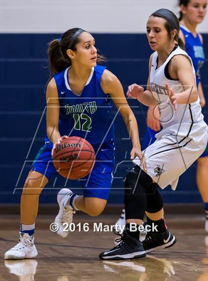 Thumbnail 1 in Lebanon vs Blue Springs South (State Farm Holiday Hoops Invitational) photogallery.
