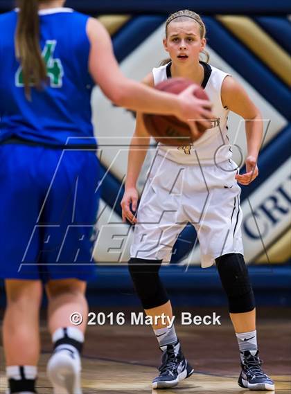 Thumbnail 1 in Lebanon vs Blue Springs South (State Farm Holiday Hoops Invitational) photogallery.