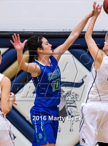 Thumbnail 1 in Lebanon vs Blue Springs South (State Farm Holiday Hoops Invitational) photogallery.