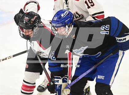 Thumbnail 3 in Darien vs. New Canaan (CIAC DI Semifinal) photogallery.