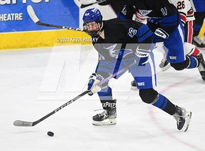 Thumbnail 3 in Darien vs. New Canaan (CIAC DI Semifinal) photogallery.