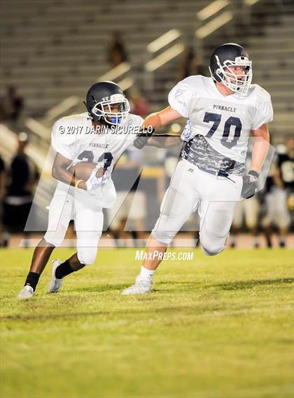 Thumbnail 3 in Desert Vista vs Pinnacle (Scrimmage) photogallery.