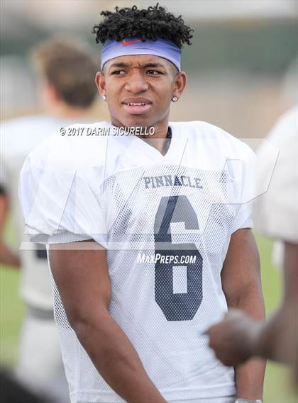 Thumbnail 3 in Desert Vista vs Pinnacle (Scrimmage) photogallery.