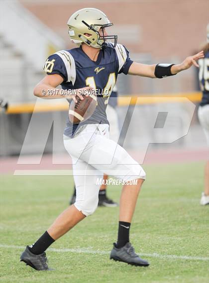 Thumbnail 2 in Desert Vista vs Pinnacle (Scrimmage) photogallery.