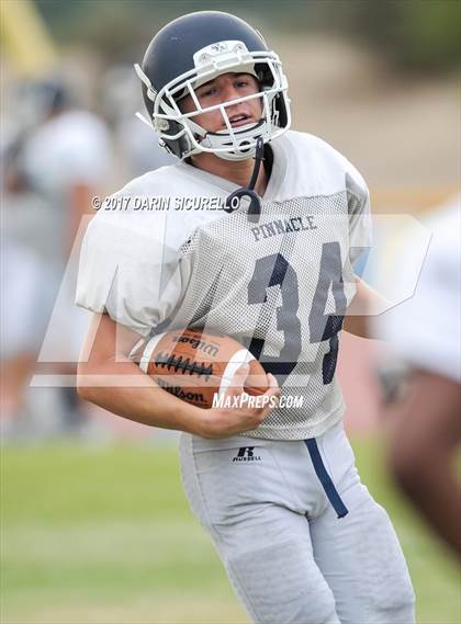 Thumbnail 2 in Desert Vista vs Pinnacle (Scrimmage) photogallery.