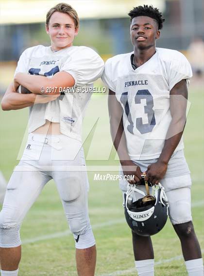 Thumbnail 1 in Desert Vista vs Pinnacle (Scrimmage) photogallery.