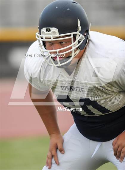 Thumbnail 1 in Desert Vista vs Pinnacle (Scrimmage) photogallery.