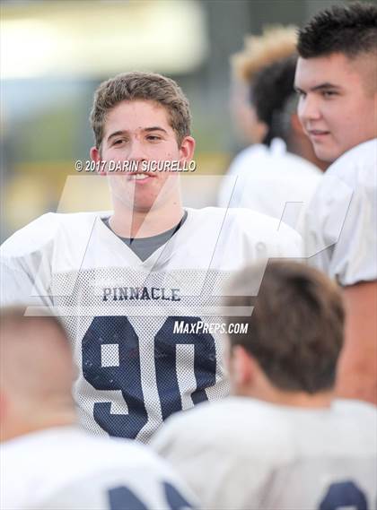 Thumbnail 2 in Desert Vista vs Pinnacle (Scrimmage) photogallery.