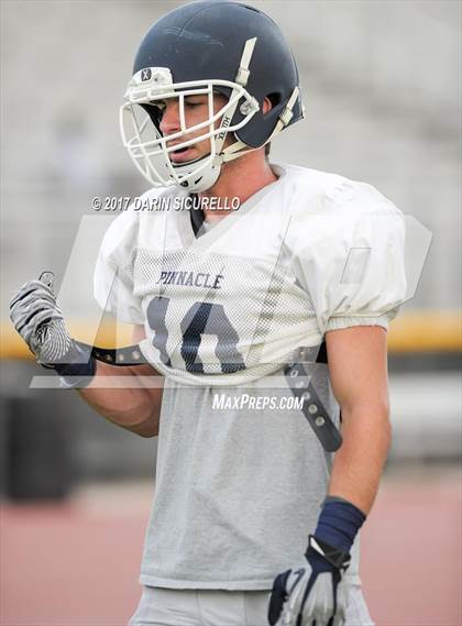 Thumbnail 2 in Desert Vista vs Pinnacle (Scrimmage) photogallery.