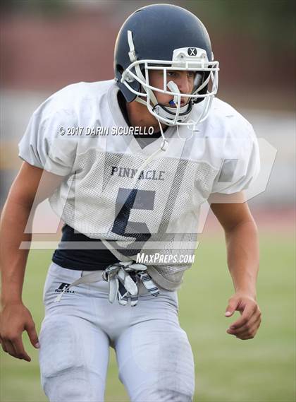 Thumbnail 1 in Desert Vista vs Pinnacle (Scrimmage) photogallery.