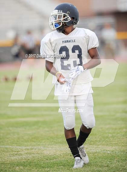Thumbnail 2 in Desert Vista vs Pinnacle (Scrimmage) photogallery.