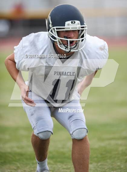 Thumbnail 3 in Desert Vista vs Pinnacle (Scrimmage) photogallery.