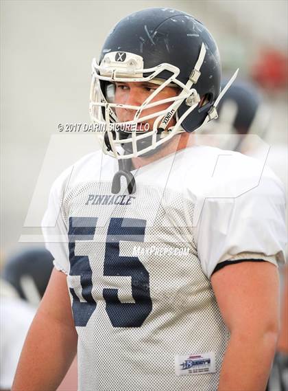 Thumbnail 2 in Desert Vista vs Pinnacle (Scrimmage) photogallery.