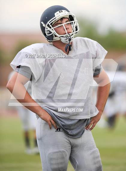Thumbnail 2 in Desert Vista vs Pinnacle (Scrimmage) photogallery.