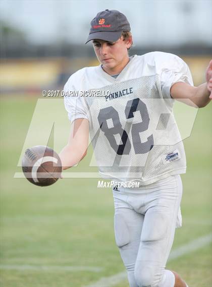 Thumbnail 2 in Desert Vista vs Pinnacle (Scrimmage) photogallery.