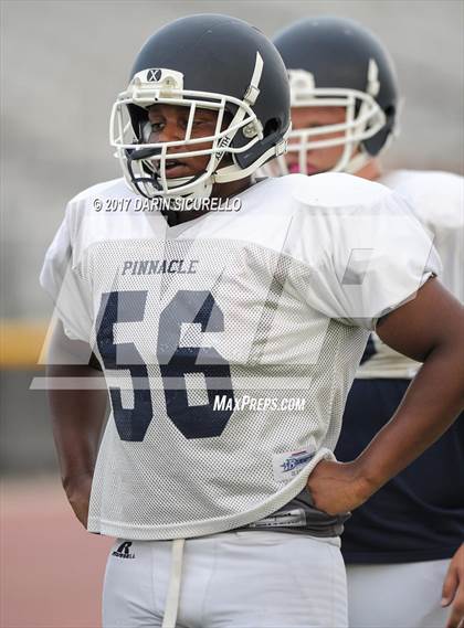 Thumbnail 1 in Desert Vista vs Pinnacle (Scrimmage) photogallery.