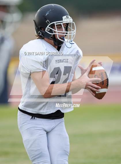 Thumbnail 2 in Desert Vista vs Pinnacle (Scrimmage) photogallery.