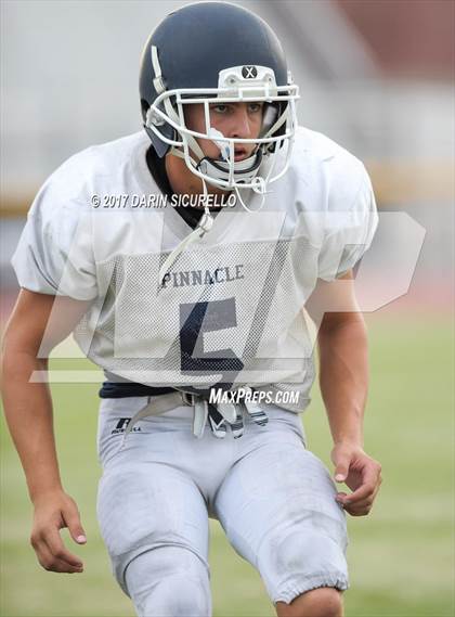 Thumbnail 2 in Desert Vista vs Pinnacle (Scrimmage) photogallery.