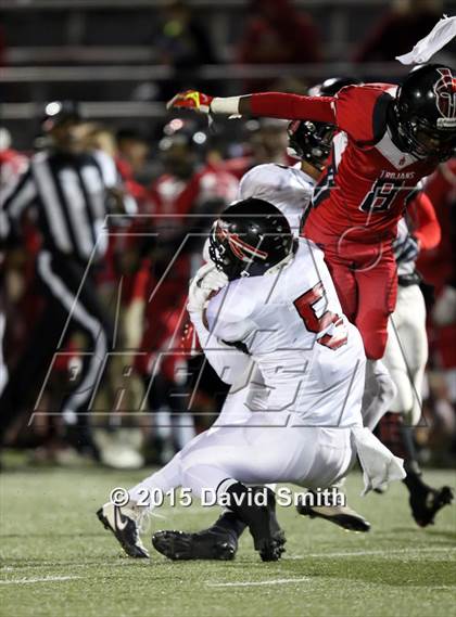 Thumbnail 3 in Fort Osage @ Park Hill (MSHSAA Class 5 Quarterfinal) photogallery.