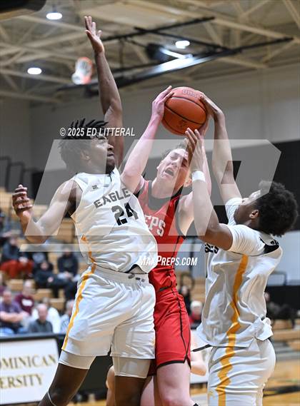 Thumbnail 3 in South Webster vs Patriot Prep Academy (OHSAA DIV VII Regional Semifinal) photogallery.