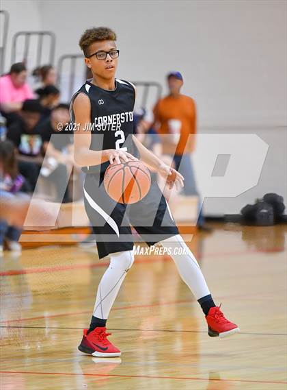 Thumbnail 3 in Cornerstone Christian Academy vs Somerville (Koppers Tournament) photogallery.