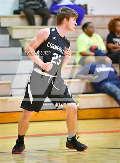 Thumbnail 1 in Cornerstone Christian Academy vs Somerville (Koppers Tournament) photogallery.