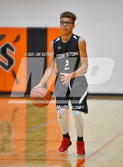 Thumbnail 2 in Cornerstone Christian Academy vs Somerville (Koppers Tournament) photogallery.