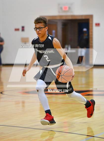 Thumbnail 2 in Cornerstone Christian Academy vs Somerville (Koppers Tournament) photogallery.