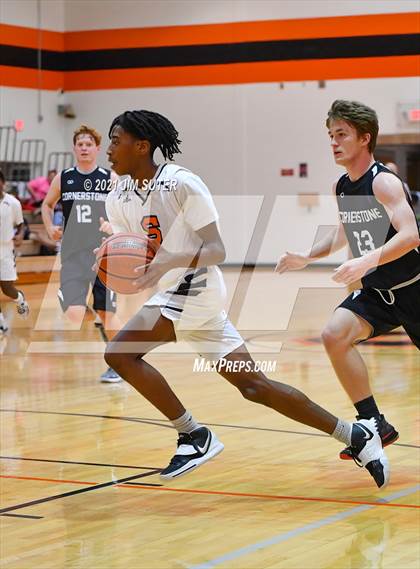 Thumbnail 2 in Cornerstone Christian Academy vs Somerville (Koppers Tournament) photogallery.