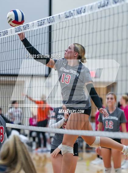 Thumbnail 2 in Scottsdale Christian Academy vs. Pusch Ridge Christian Academy photogallery.