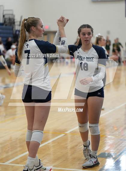 Thumbnail 3 in Scottsdale Christian Academy vs. Pusch Ridge Christian Academy photogallery.