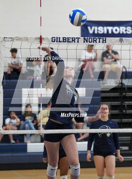 Thumbnail 2 in Scottsdale Christian Academy vs. Pusch Ridge Christian Academy photogallery.