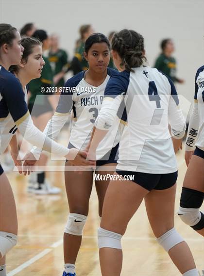 Thumbnail 3 in Scottsdale Christian Academy vs. Pusch Ridge Christian Academy photogallery.