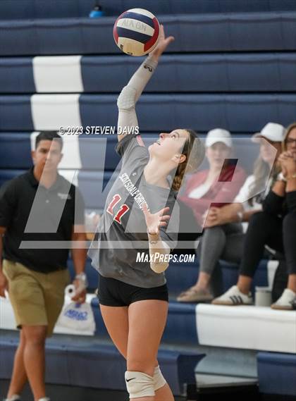 Thumbnail 3 in Scottsdale Christian Academy vs. Pusch Ridge Christian Academy photogallery.